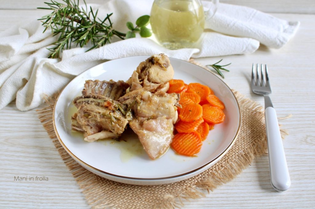 Kaninchen mit Kräutern