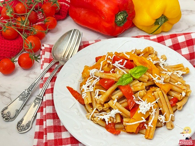 Rezept Pasta mit PAPRIKA