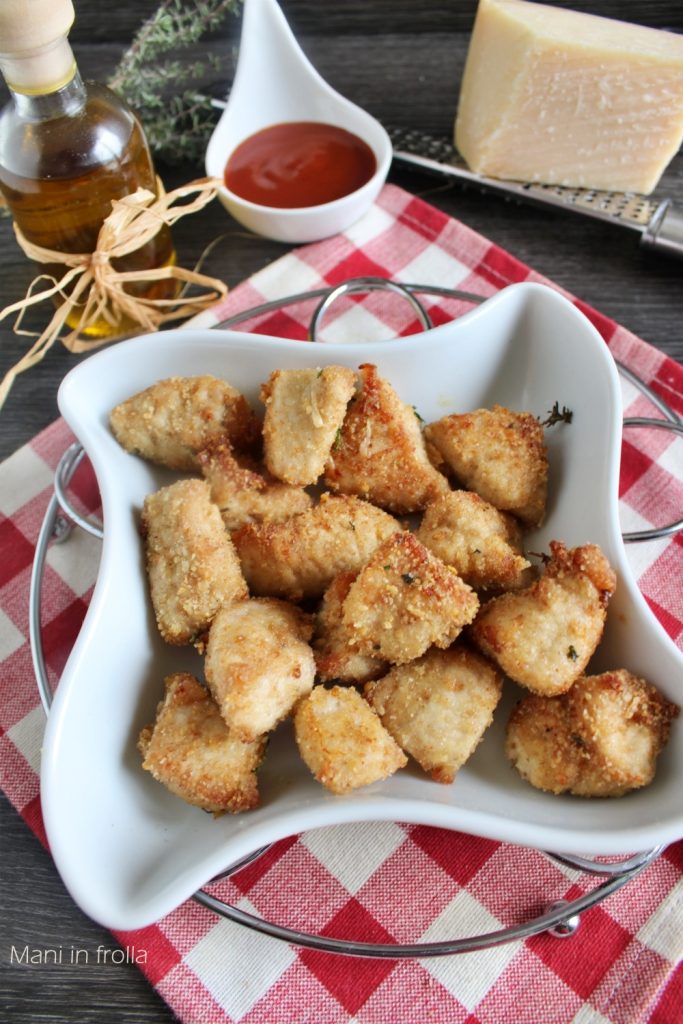 Puten-Nuggets in der Heißluftfritteuse
