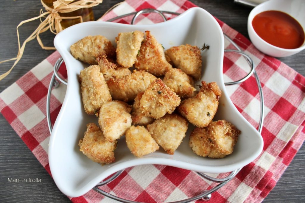 Puten-Nuggets in der Heißluftfritteuse