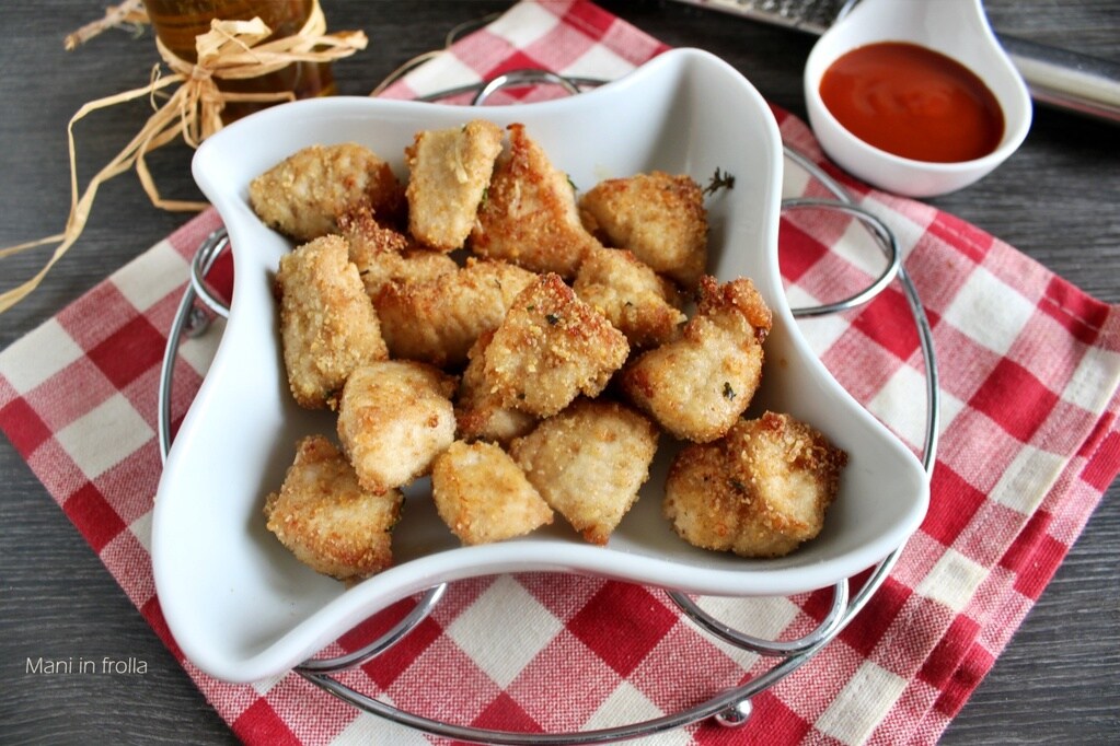 Puten-Nuggets in der Heißluftfritteuse