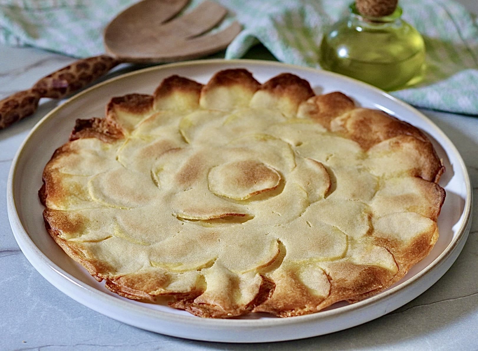Knuspriger Kartoffelkuchen
