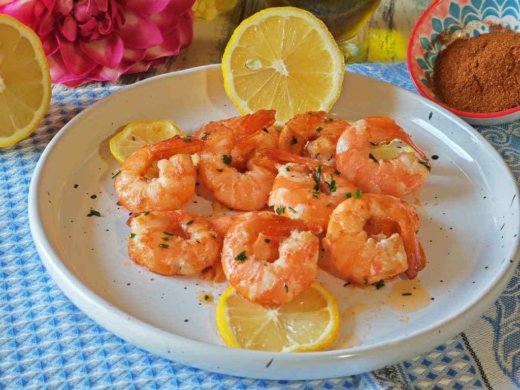 Garnelen in der Heißluftfritteuse