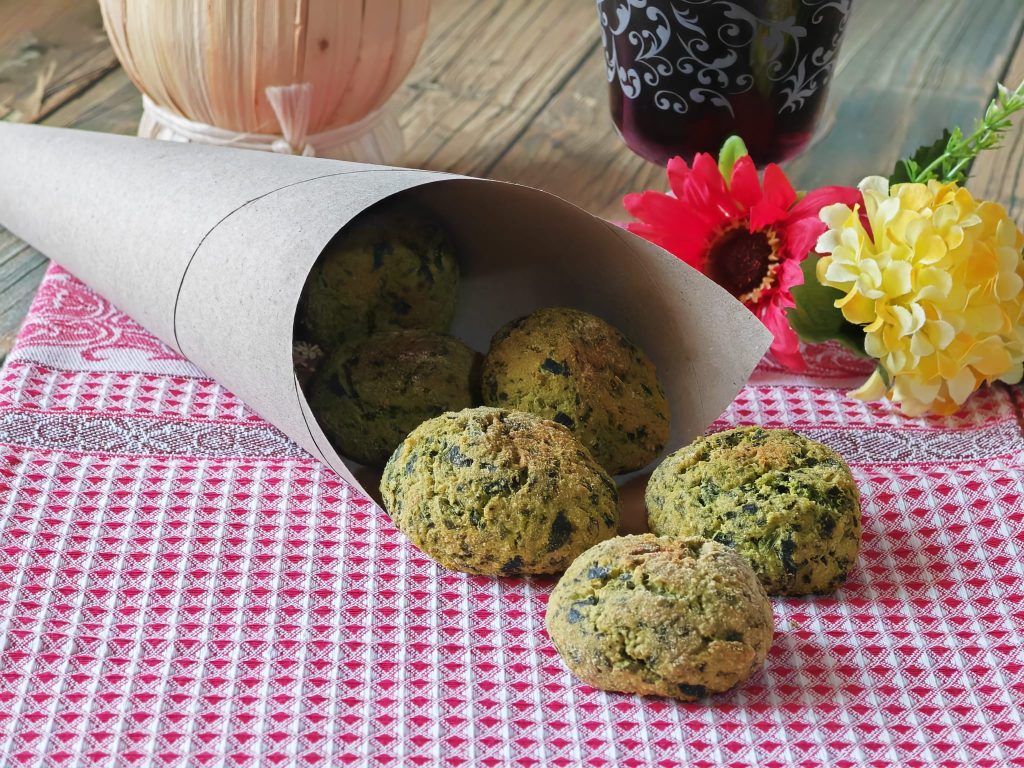 Kichererbsen-Spinat-Bällchen