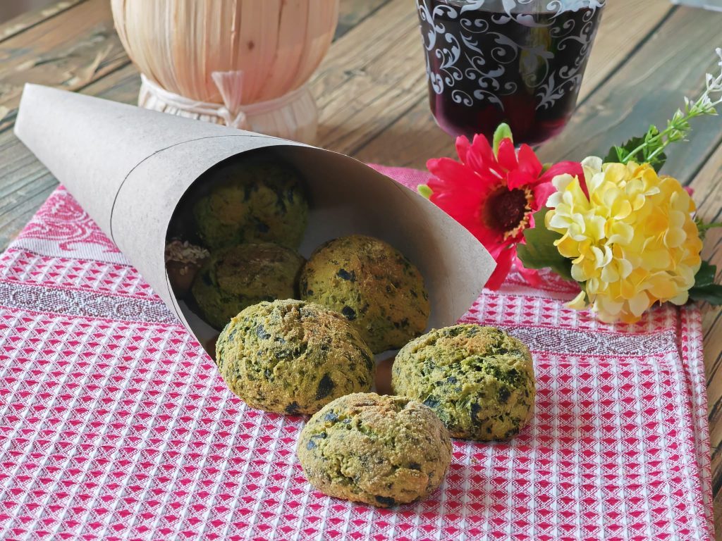 Kichererbsen-Spinat-Bällchen