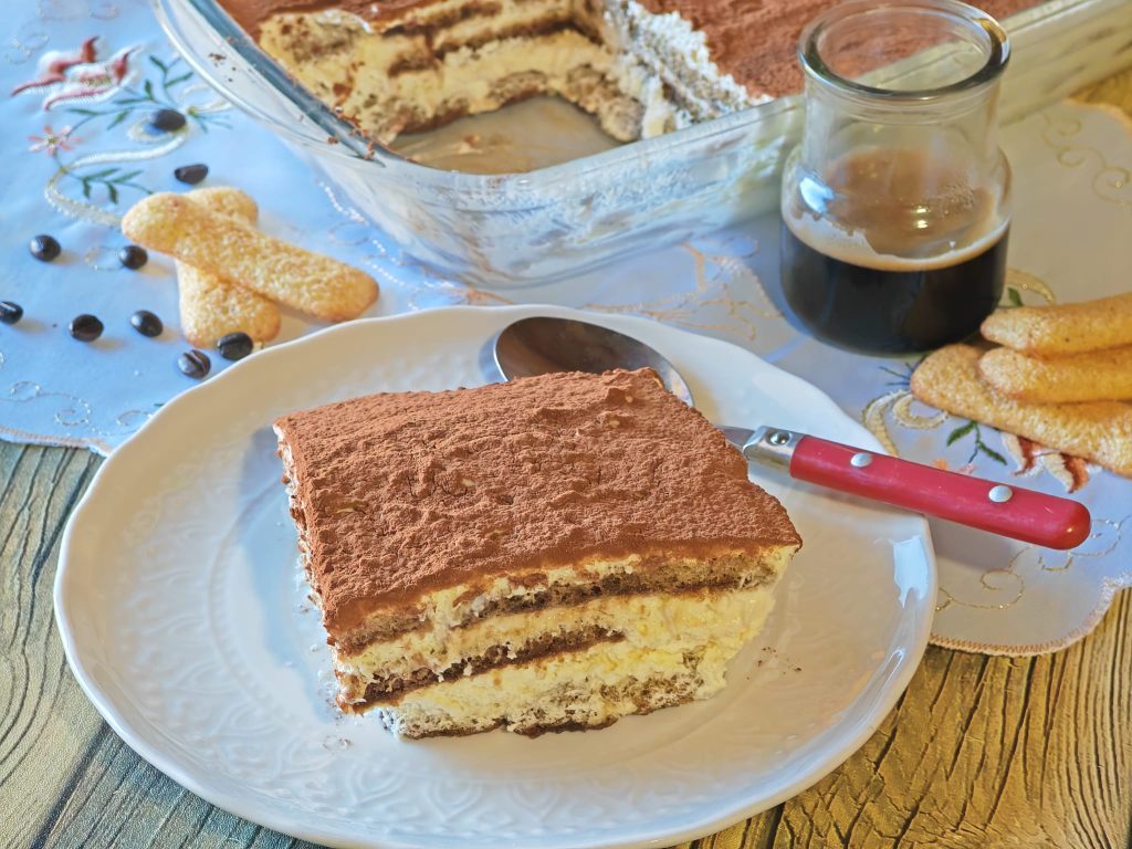 Tiramisu mit Sahne