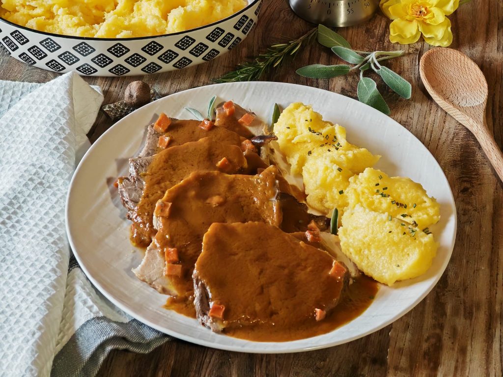 Schmorbraten mit Wein