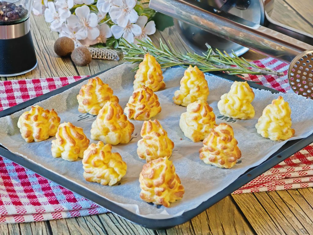 Herzoginkartoffeln in der Heißluftfritteuse