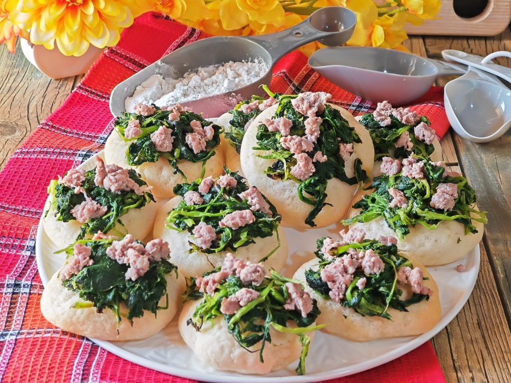 Glutenfreie kleine Focacce