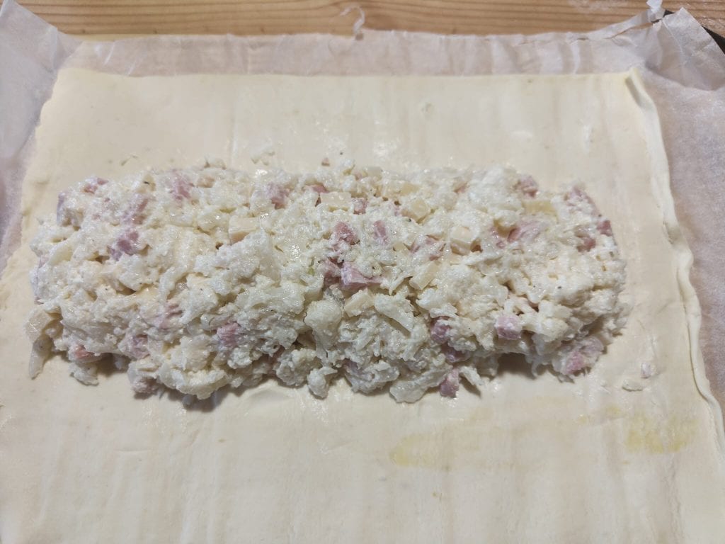 Herzhaftes Blumenkohlstrudel