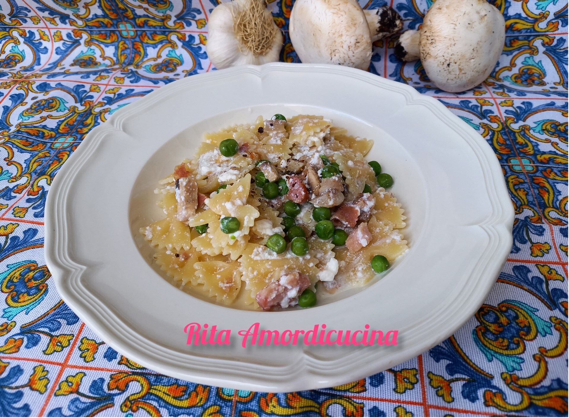 Farfalle alla Boscaiola Diät-Rezept