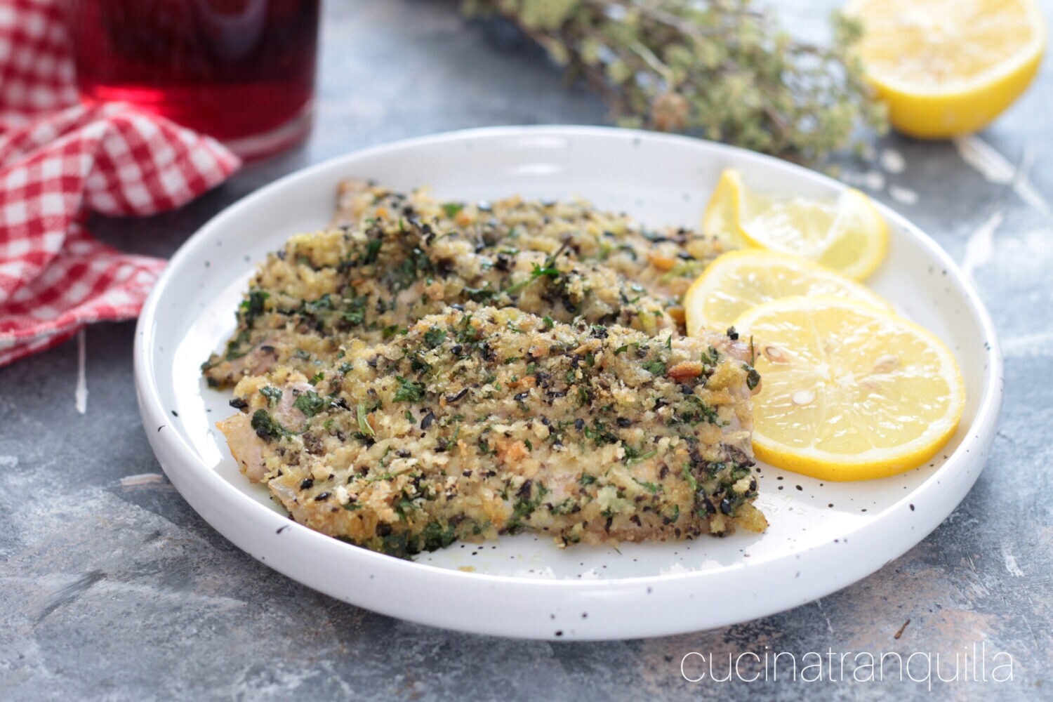 Schweinelende in Kruste