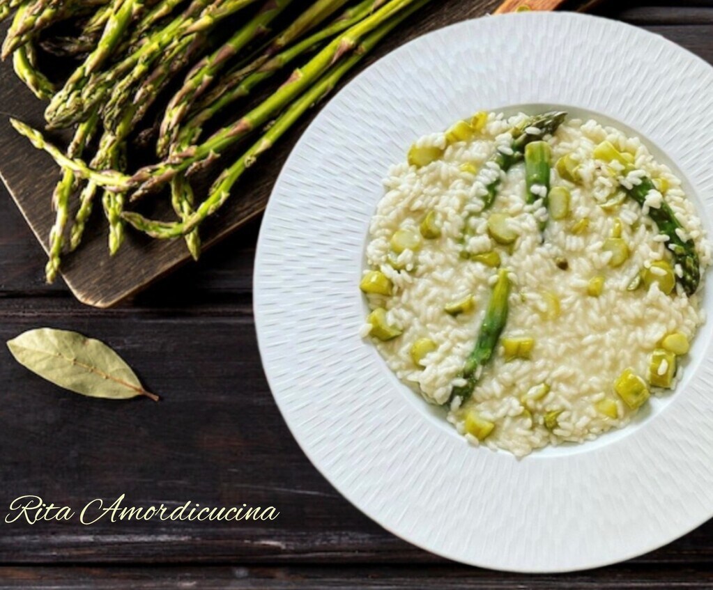 Traditionelles Risotto mit Spargel und BimbyTM6