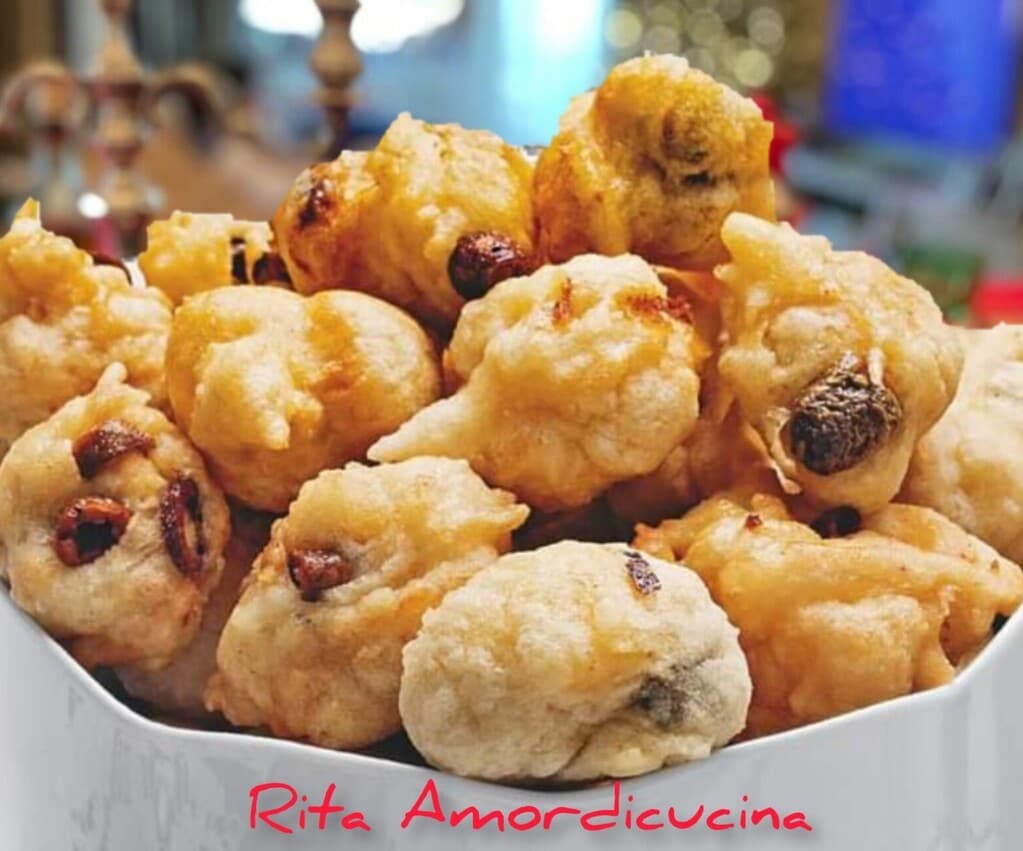 Die Krapfen mit Rosinen von San Giuseppe