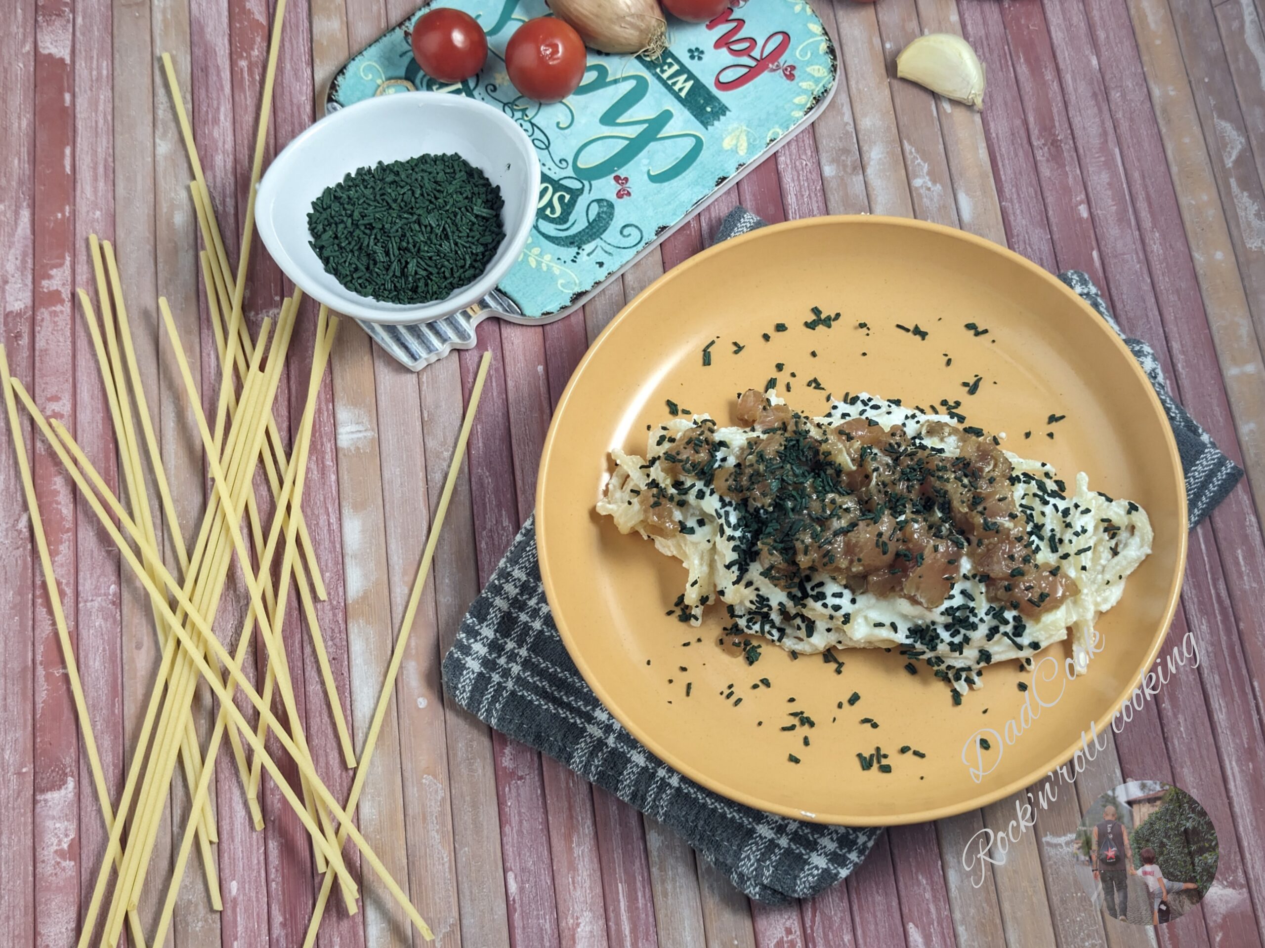 Pasta mit Ricotta und Thunfischtartar