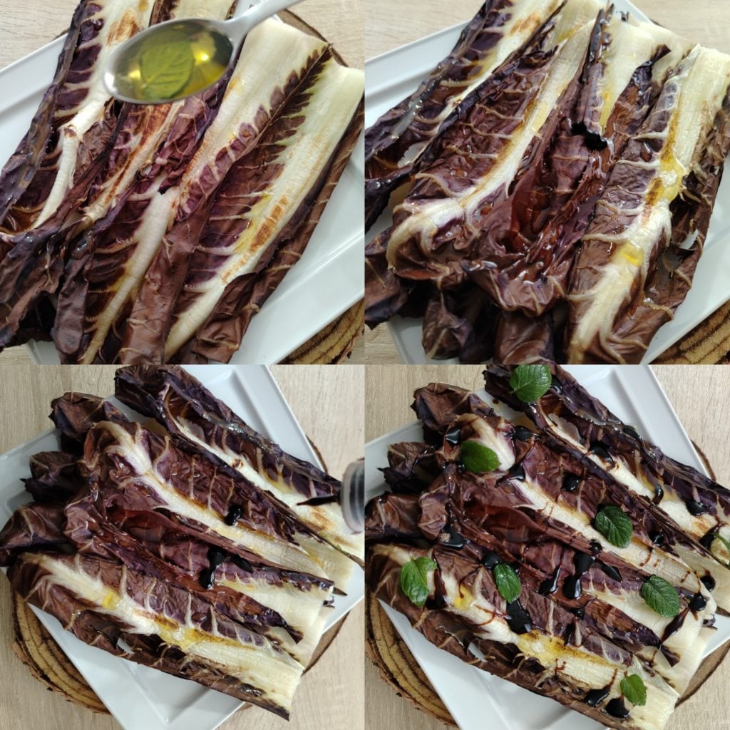 Gegrillter Radicchio