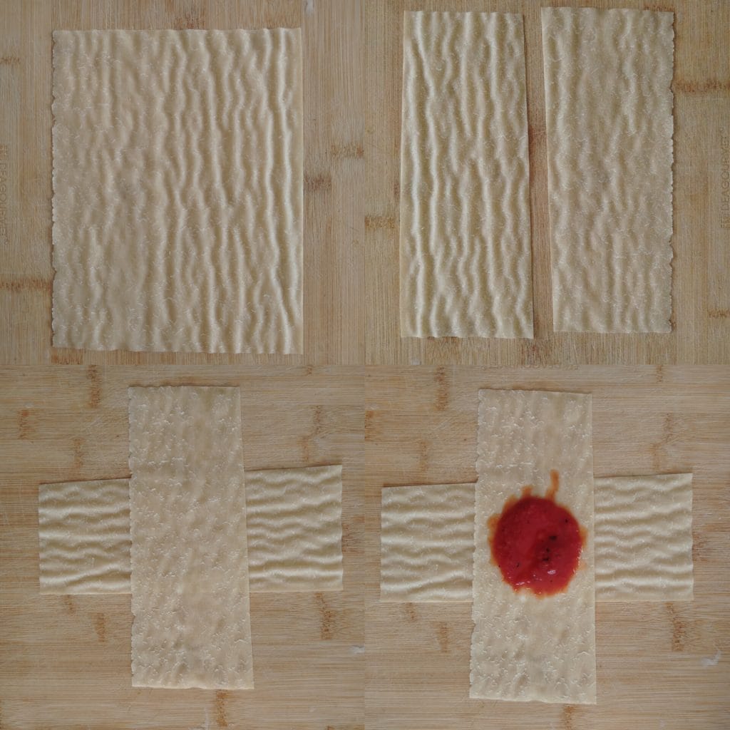 Lasagne-Täschchen