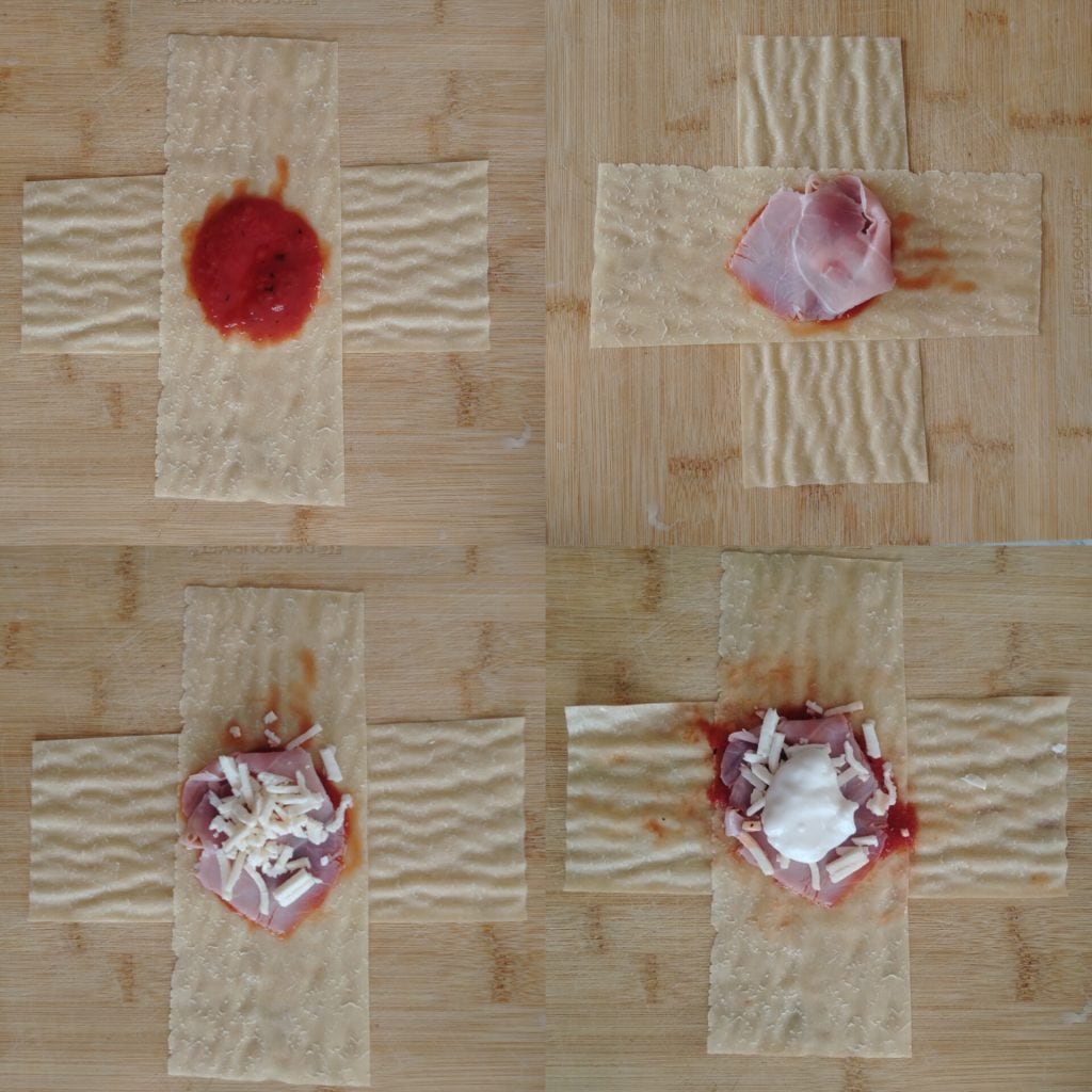 Lasagne-Täschchen