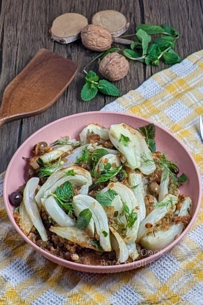 Fenchel in der Pfanne mit Semmelbrösel: in 15 Minuten fertig!