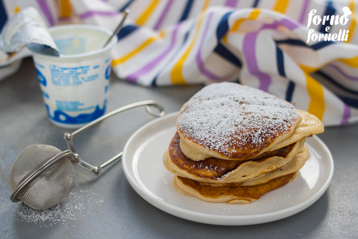 Joghurt-Pfannkuchen ohne Eier
