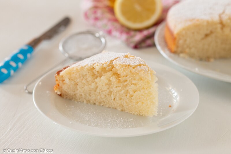 KUCHEN OHNE EI UND BUTTER MIT ZITRONE