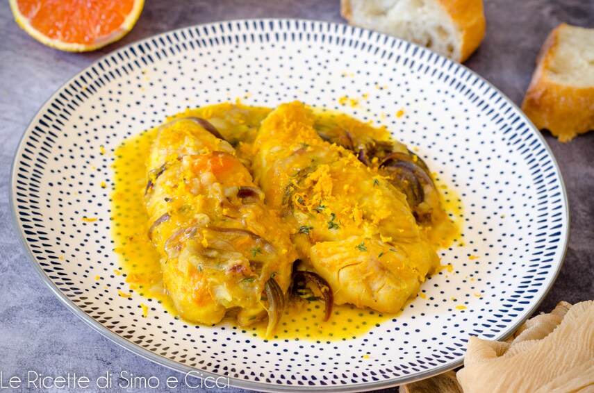 Kabeljaufilets mit Orange