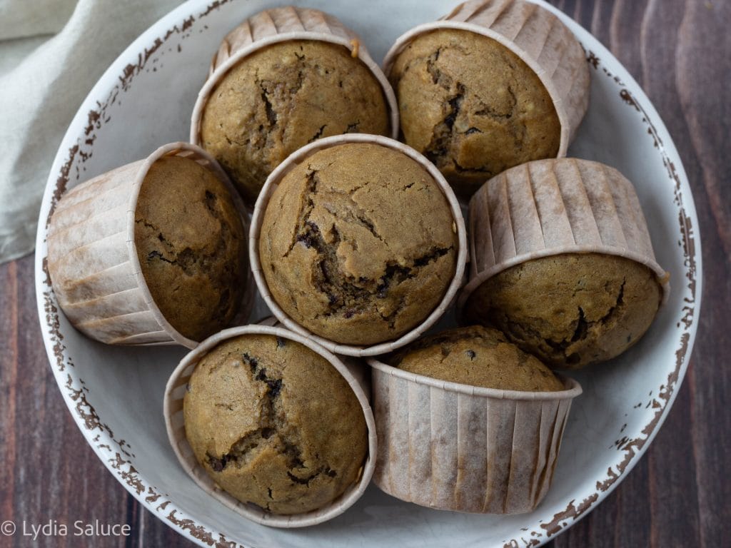 Kaffee- und Schokoladenmuffins