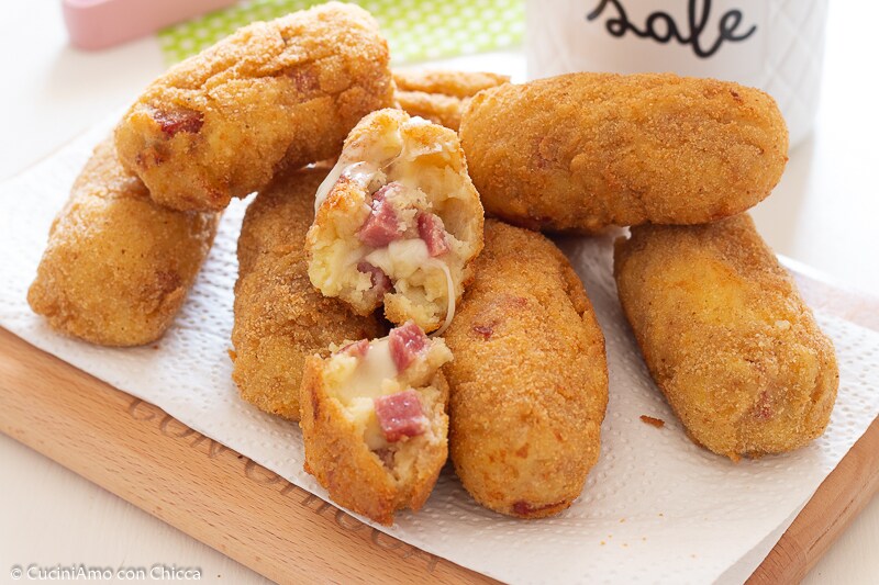 Kartoffel-Kroketten Napolitanisches Rezept