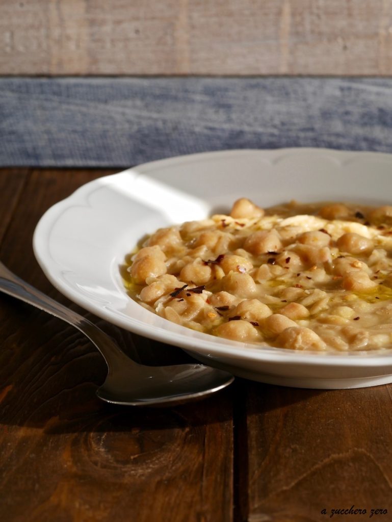 Kichererbsensuppe... einfach oder in zwei köstlichen Varianten