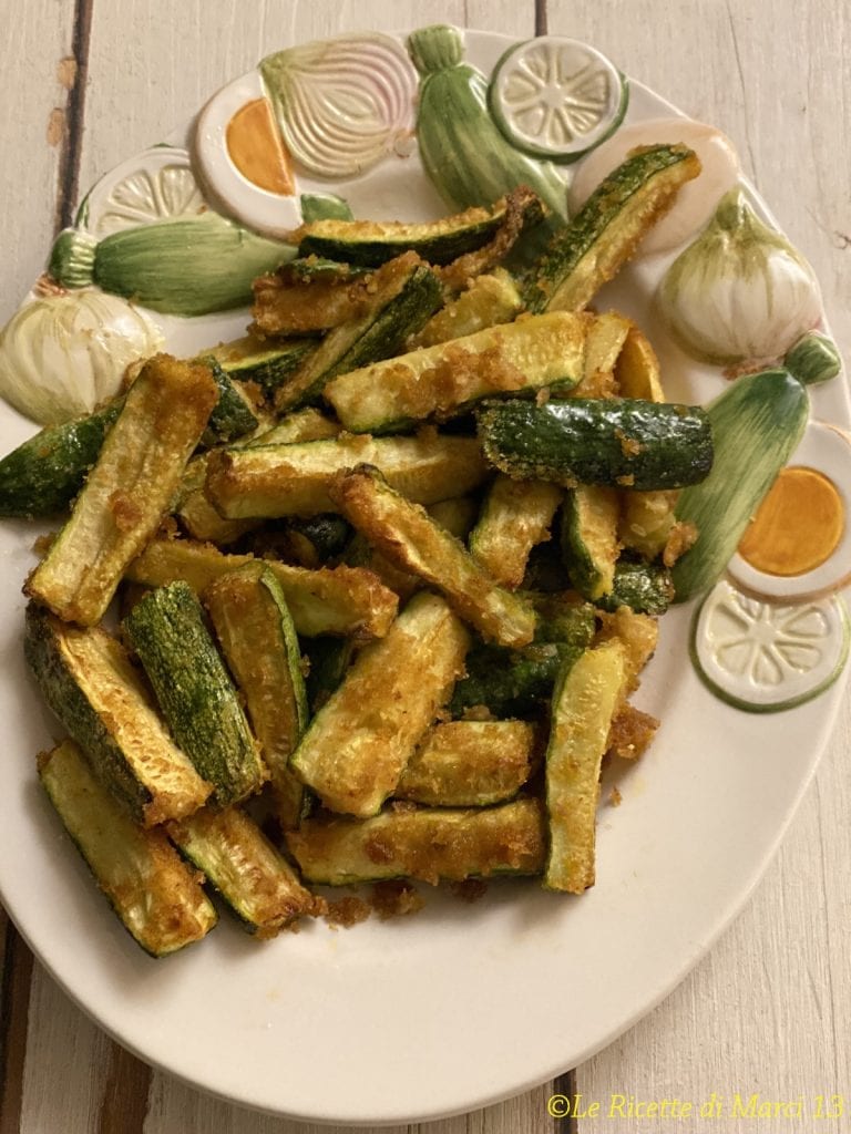 Luftfritteuse Knusprige Zucchini
