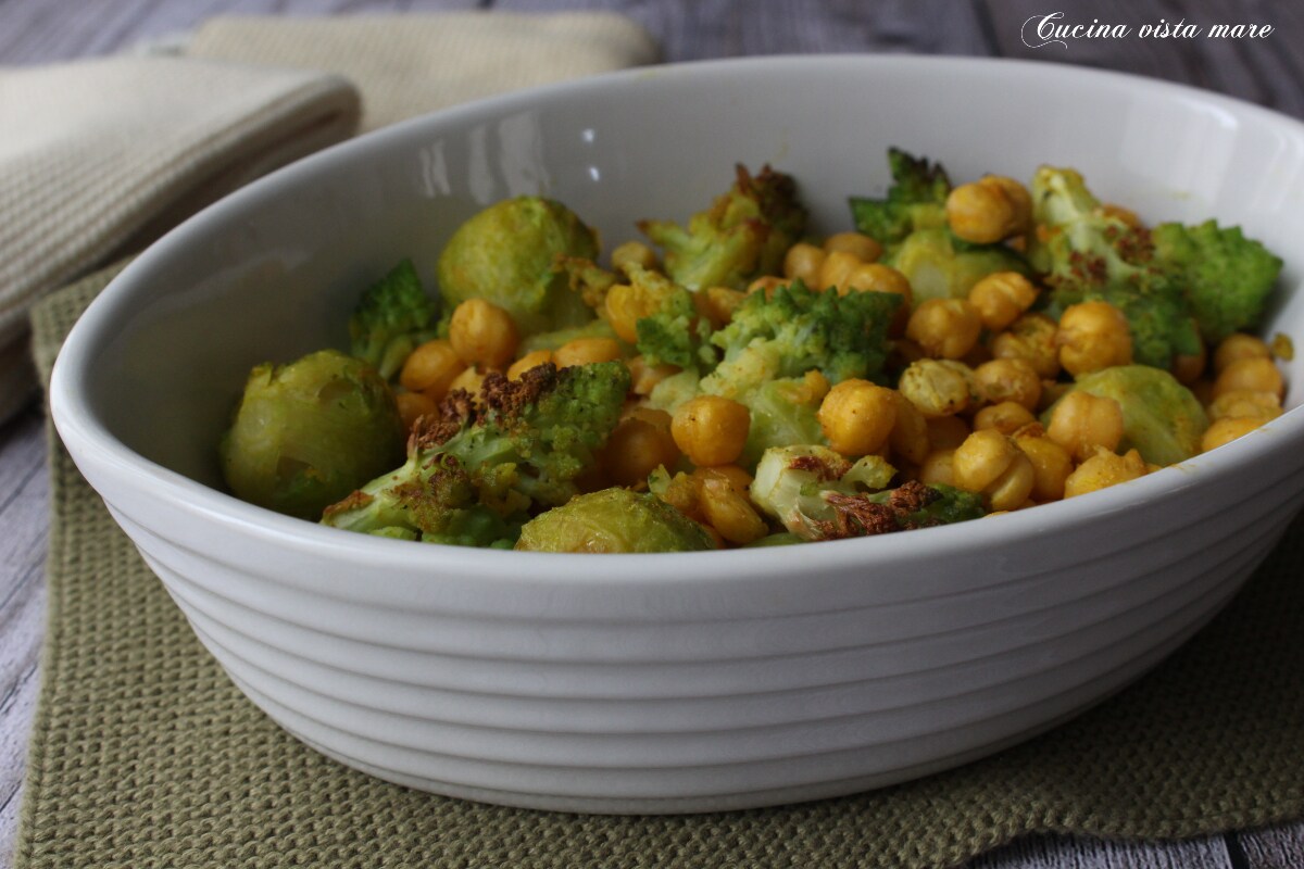 Kohl und Kichererbsen Curry