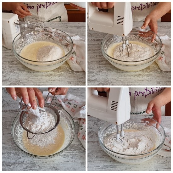 Kokoskranzkuchen, Zubereitung