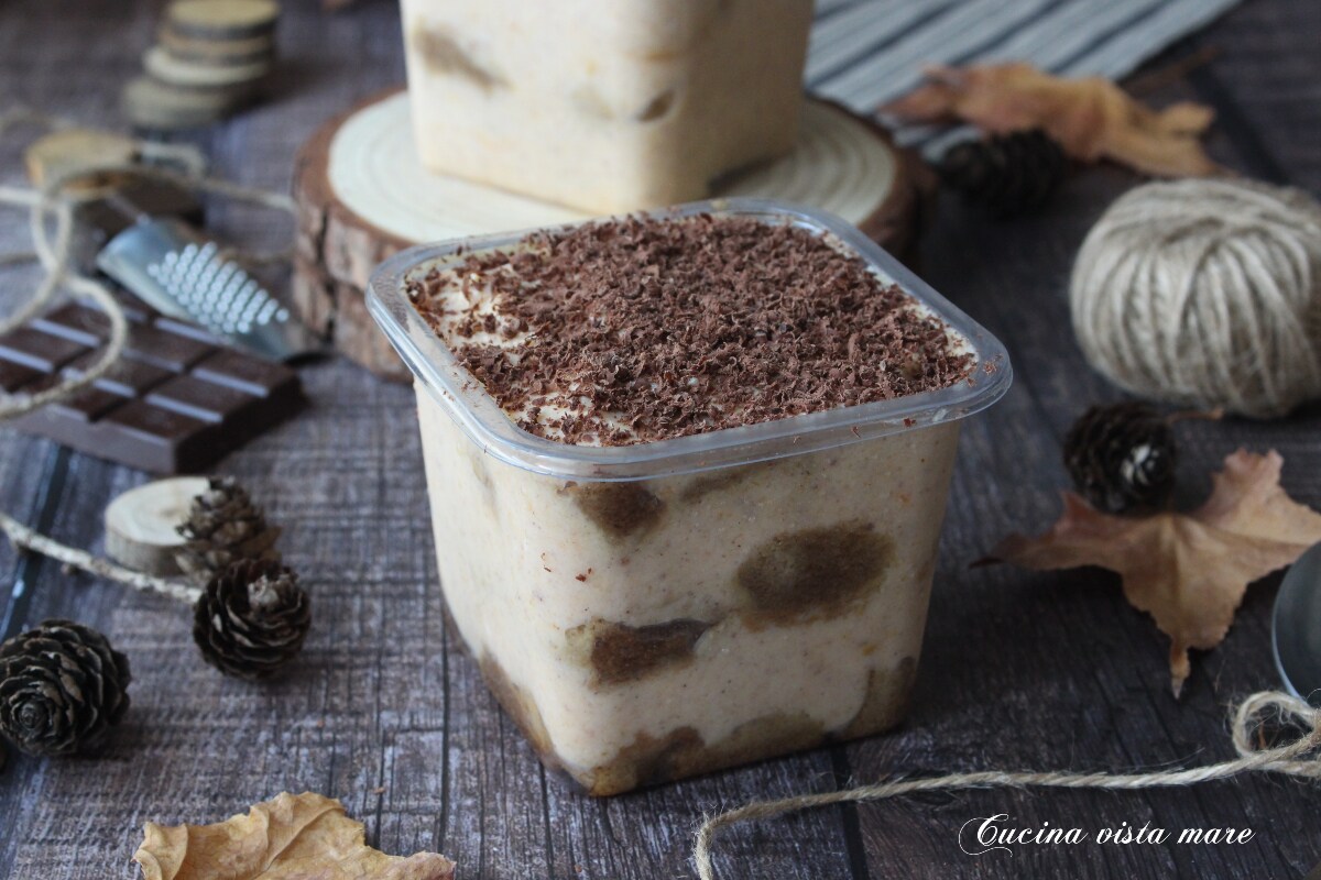 Kürbiscreme im Glas