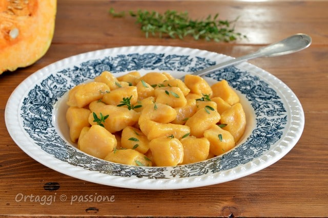 Kürbisgnocchi und Grieß, Ortaggi che passione
