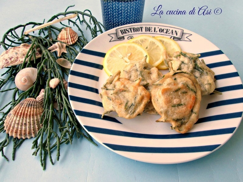 LE FRITTELLINE DI SALICORNIA La cucina di ASI blog 2015