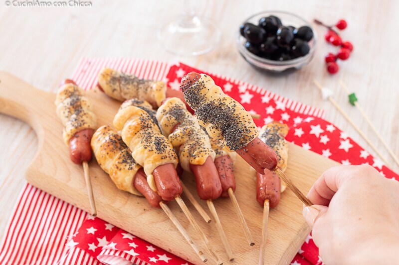 LECKER SPIEßCHEN MIT WÜRSTCHEN schnell und einfach