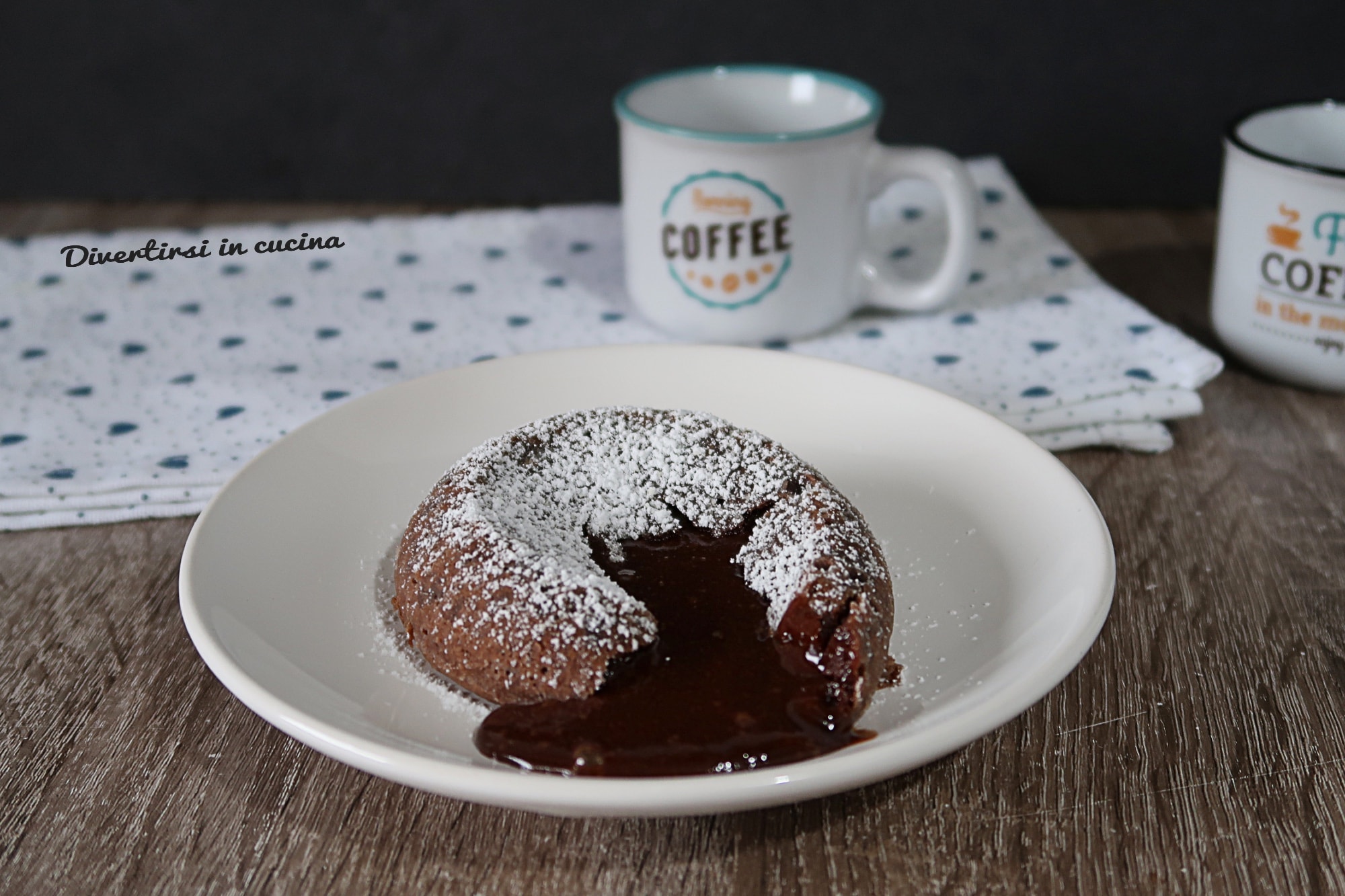 Lava Cake in der Cecotec Heißluftfritteuse