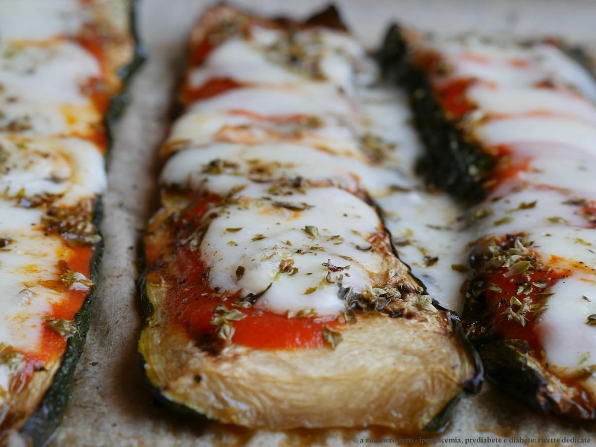 Leichte Zucchini alla Pizzaiola