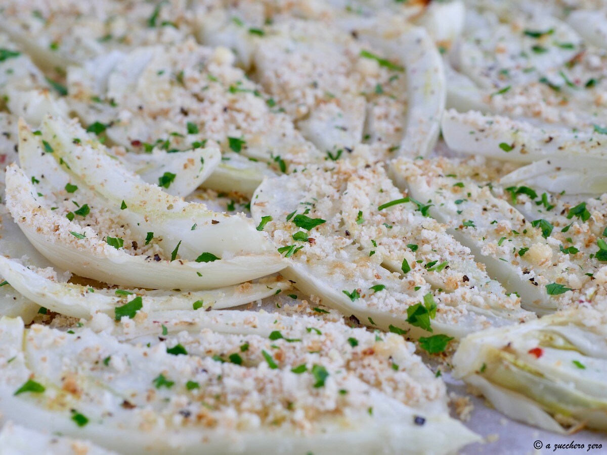 Leichte gratinierte Fenchel im Ofen ohne Béchamel
