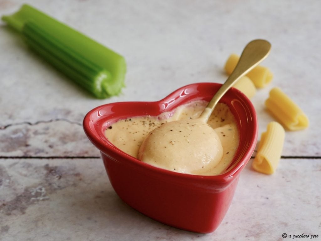 Leichte rosa Sauce
