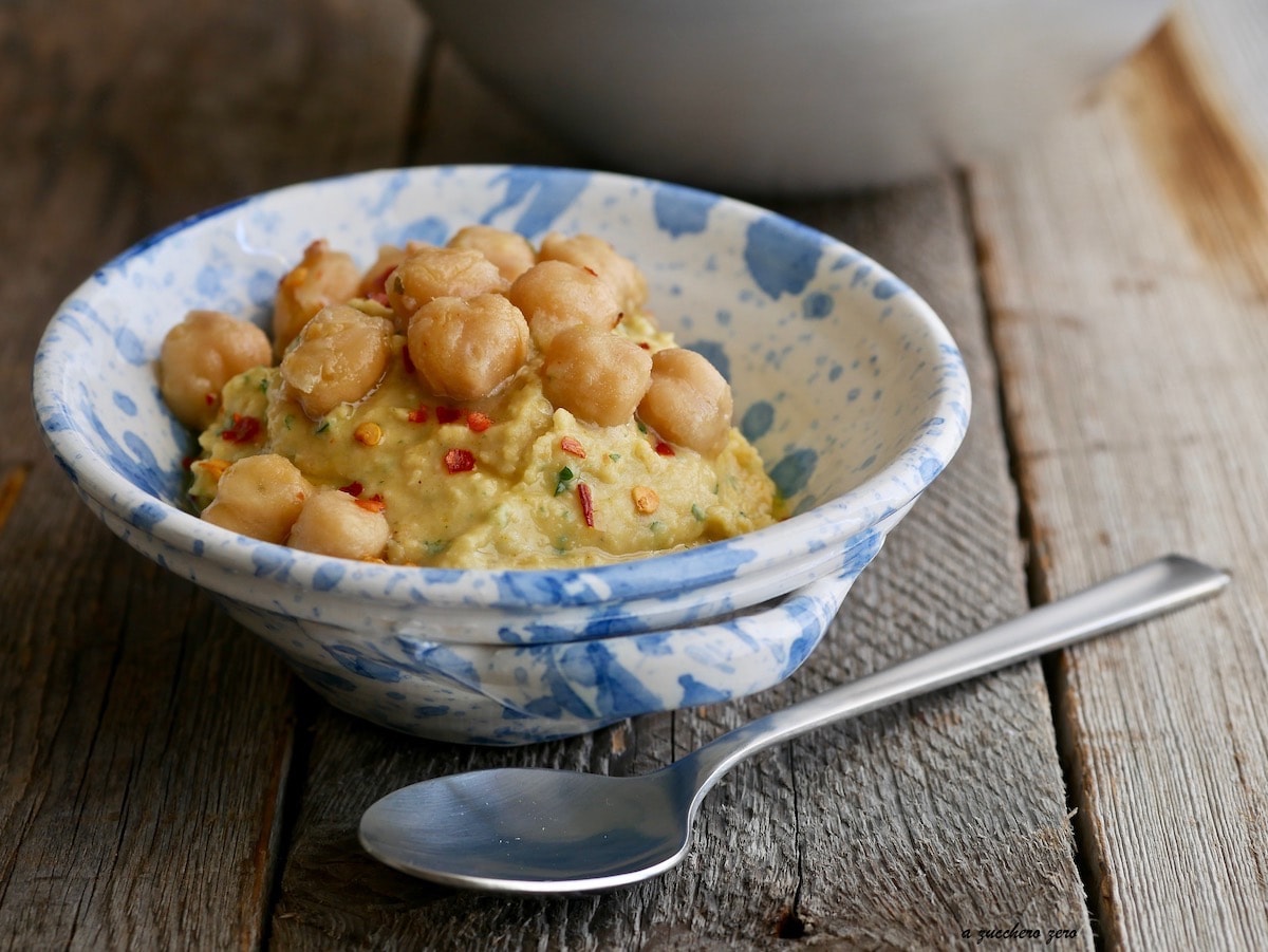 Leichter Kichererbsen-Hummus