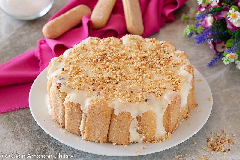 Löffelbiskuit-Torte mit Mascarponecreme