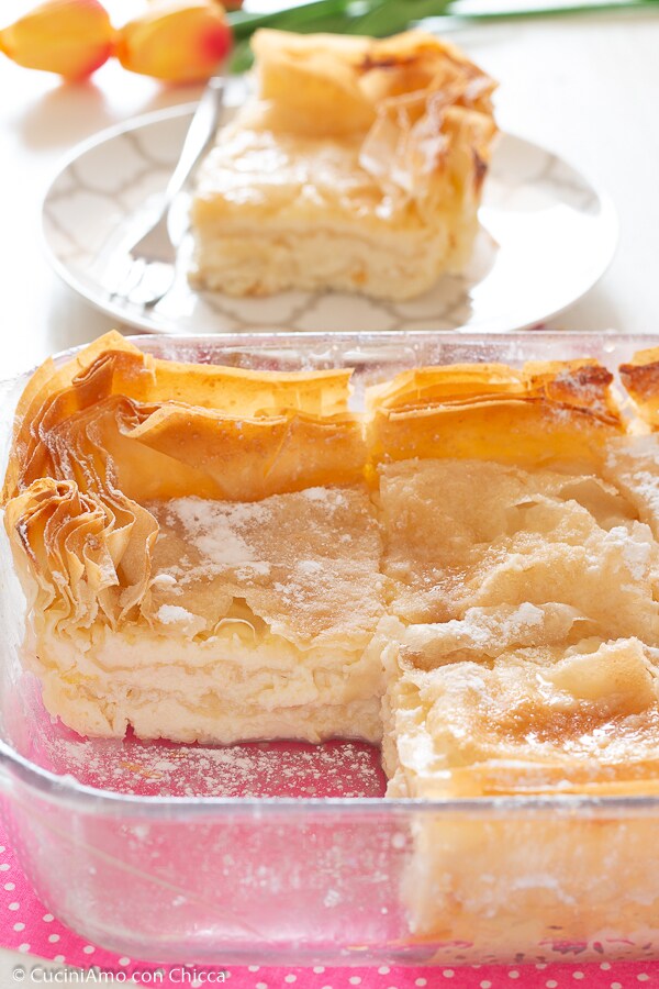 Löffeldessert mit Ricotta-Creme
