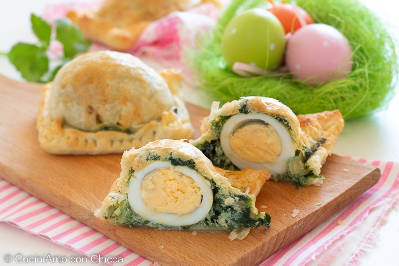 Mini Blätterteig-Pasqualine