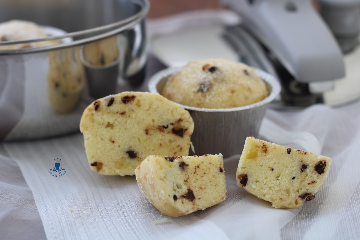 Muffins im Schnellkochtopf gebacken, einfaches und leckeres Rezept.