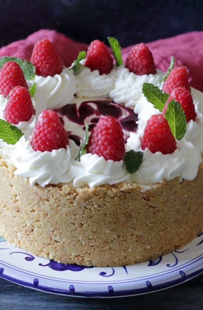 Marmorierter-Beeren-Cheesecake