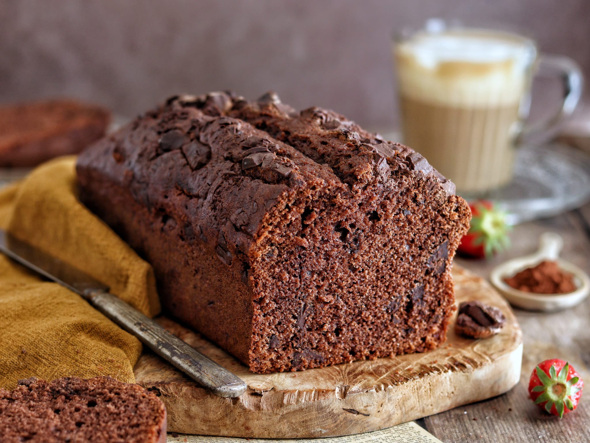 Mascarpone-Schokoladen-Plumcake