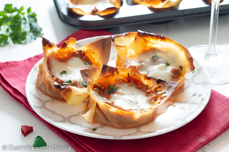 Mini-Lasagne superleckeres Rezept