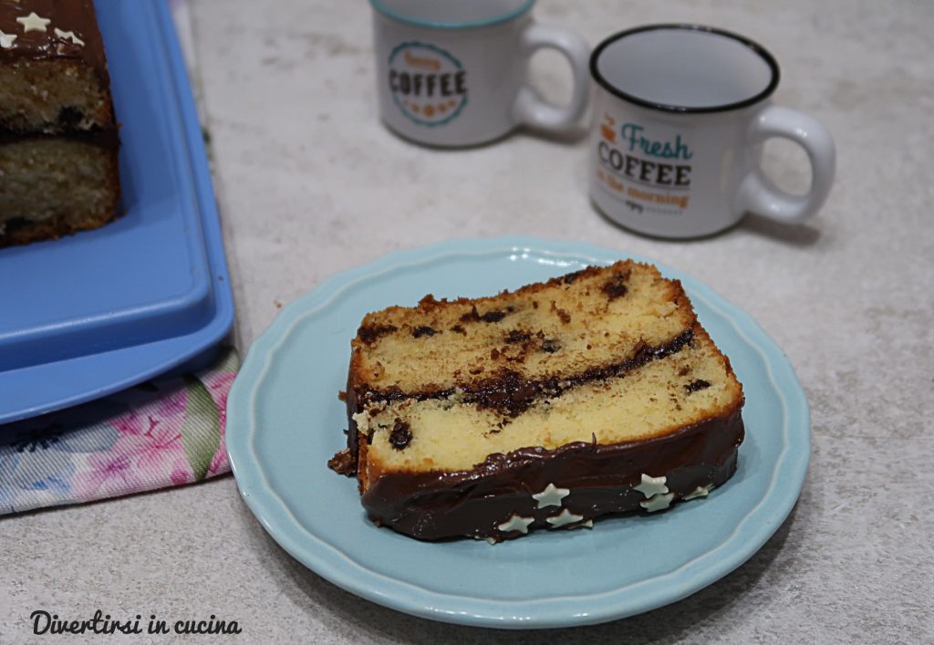 Morgenplumcake mit weichem Kern