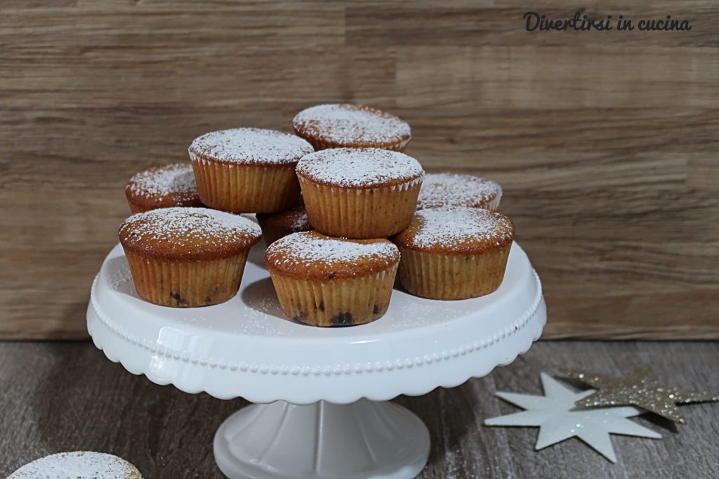 Muffins mit griechischem Joghurt und Nutella